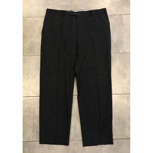 Canali 1934 Travel Men's 36x27‎ Tessuto 100% Virgin Wool Flat Front Dress Pants
